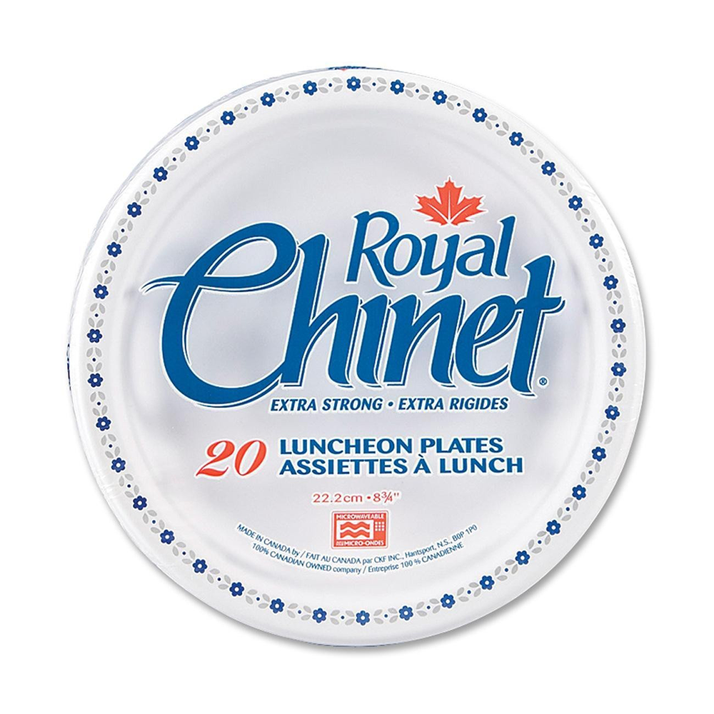Royal Lunch Plates 20 Pack — C6.ca