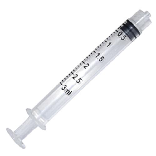 3ml Luer Lock Syringe w/ 20G x 1 - Allison Medical