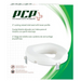 PCP Universal Raised Toilet Seat | 3" | Round And Elongated Bowl