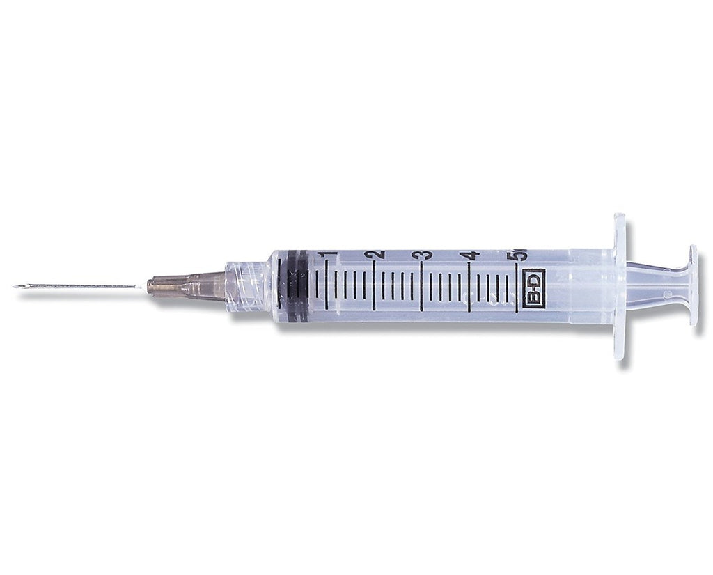 5mL  18G x 1 1/2 - BD Syringe with Blunt Fill Needle & Luer-Lok™ Tip —