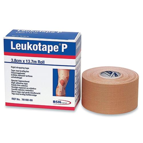 Leukotape® P High Adhesive Rigid Strapping Tape | 3.8cm x 13.7m | 1 Roll per Box