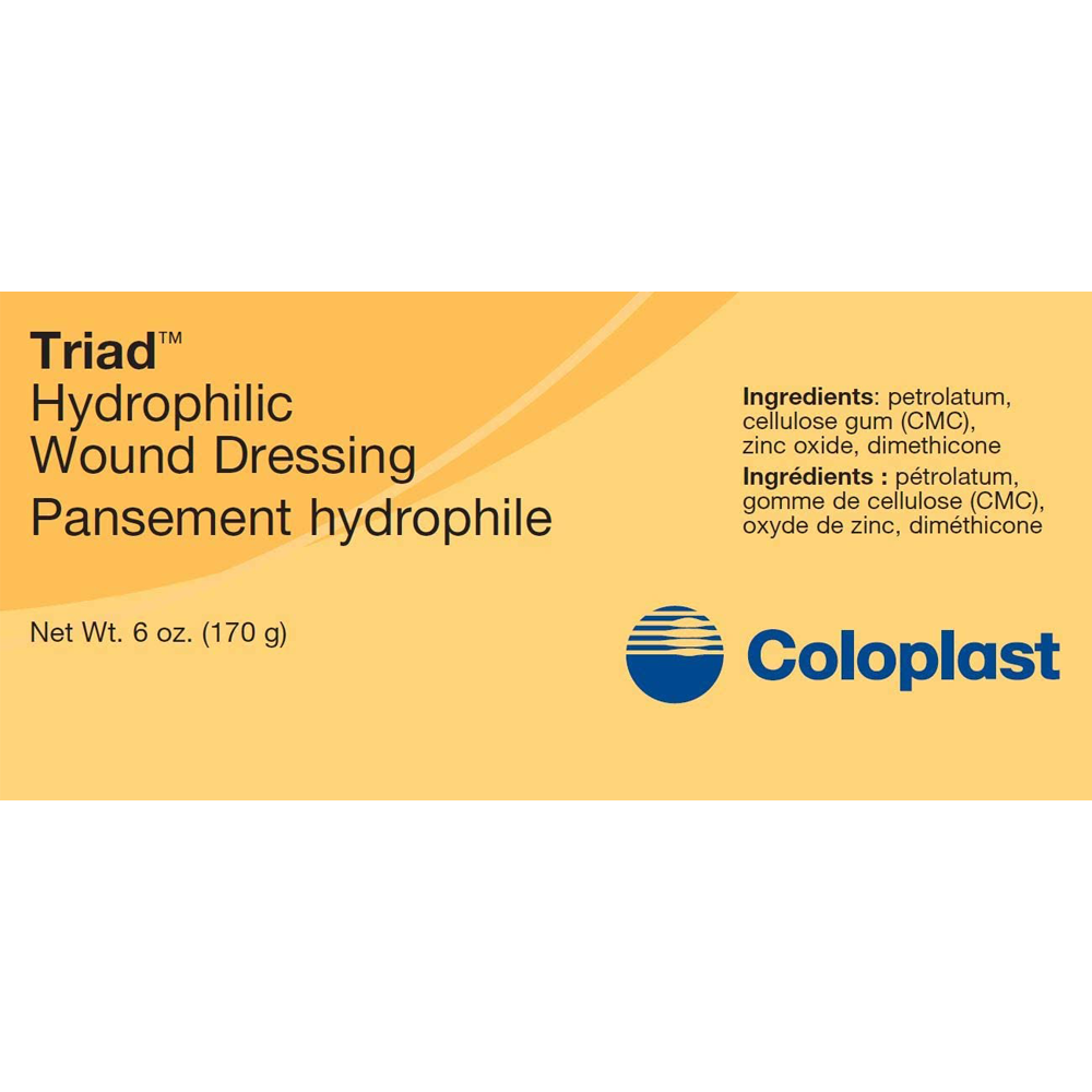 Coloplast Triad Hydrophilic Wound Dressing Paste | 170 g Tube