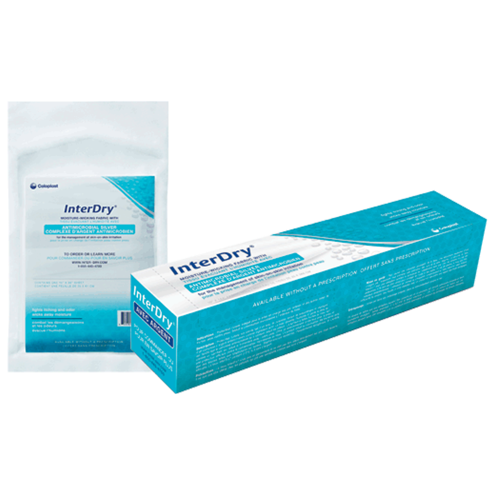 Coloplast InterDry™ Dressing with Antimicrobial Silver Complex | 10