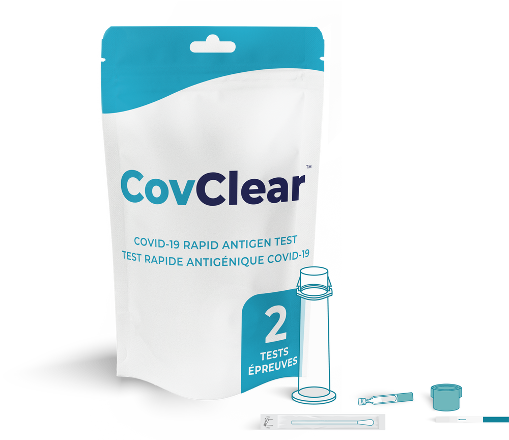 At-Home CovClear™ Rapid Antigen Test Kit | 2 per Pack
