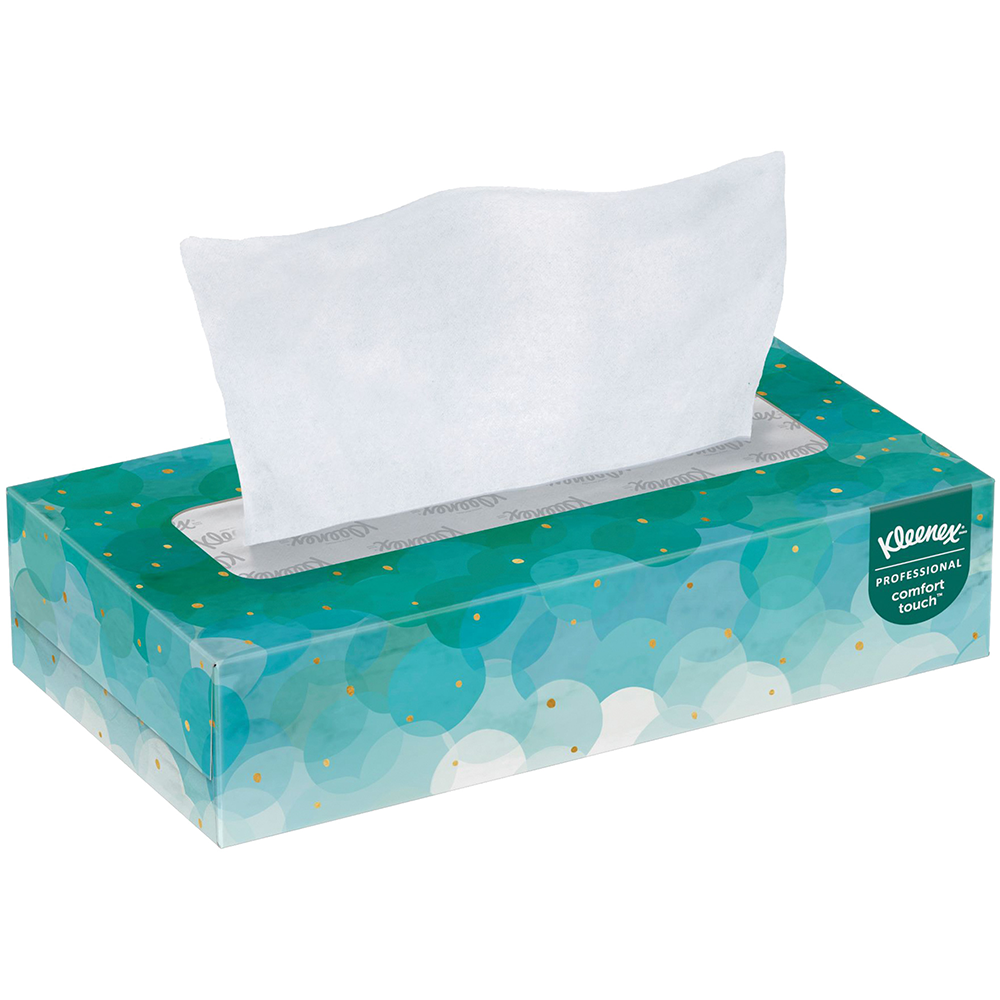 Kleenex Facial Tissue 2-Ply | White