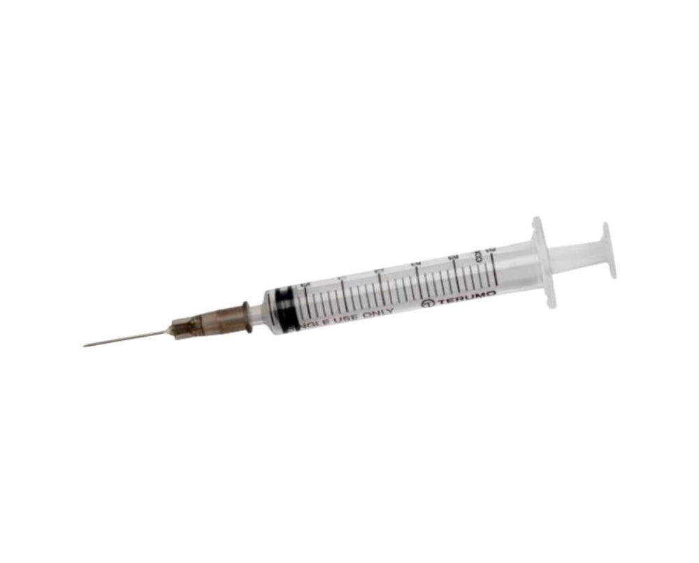 3mL | 22G x 1 1/2 - Terumo® Syringe and Needle Combination | 100 per Box