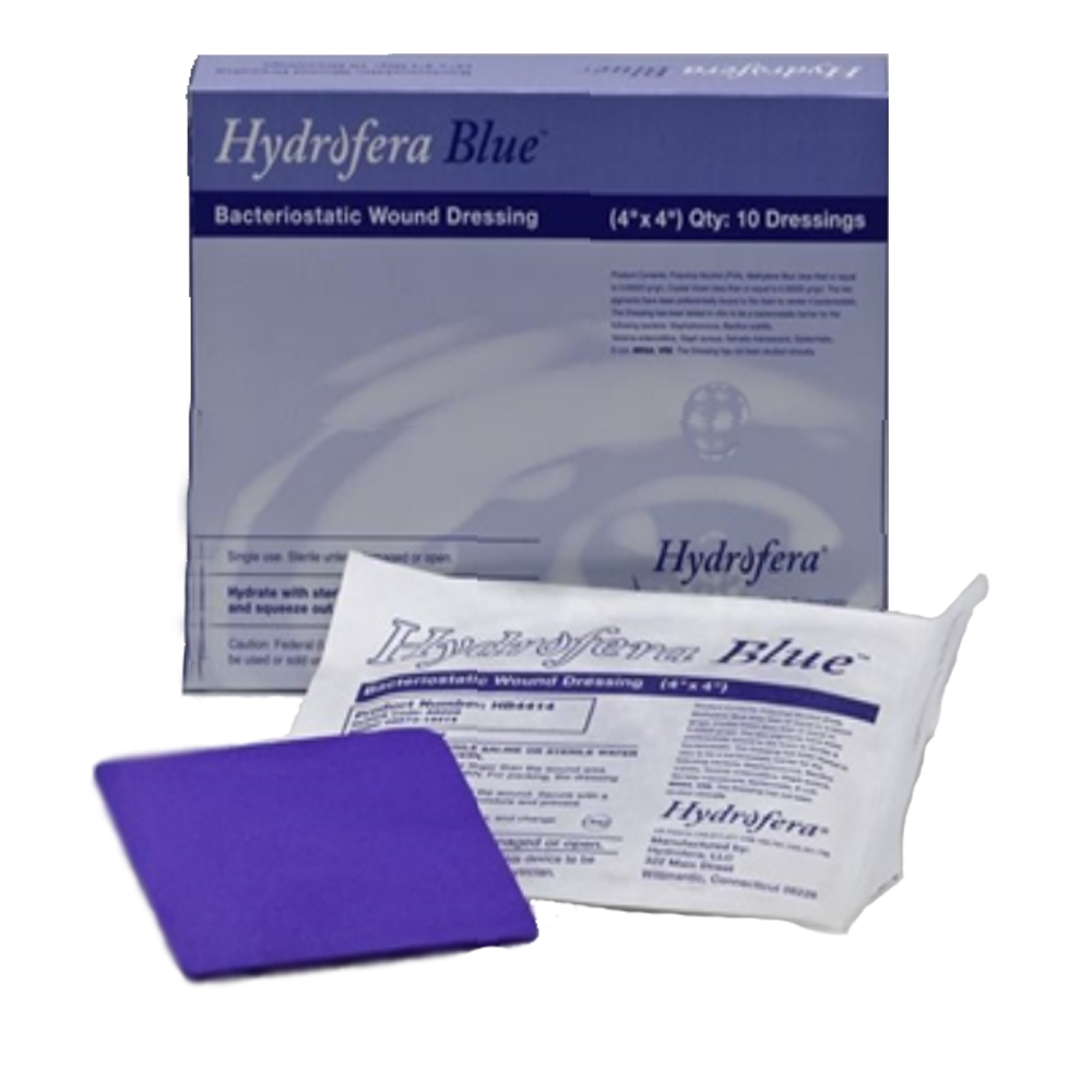HydroferaBLUE® Antibacterial Foam Dressing | 4