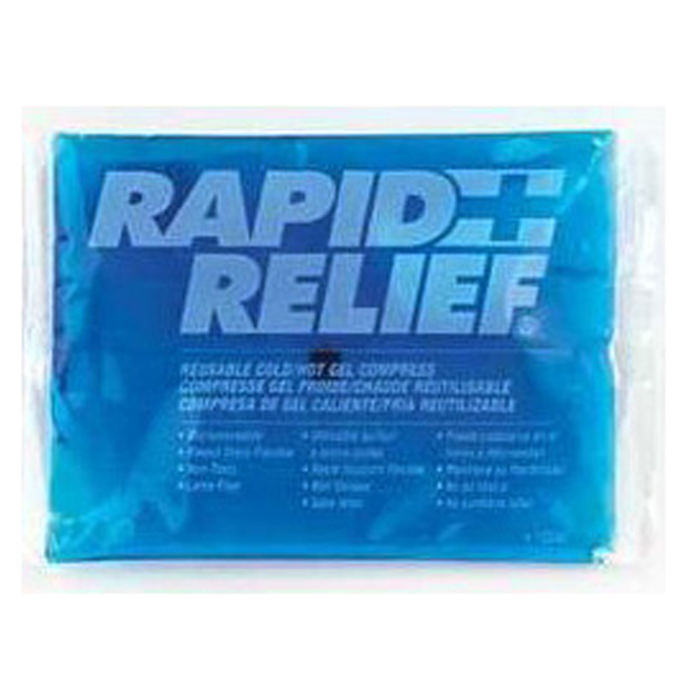 Copper Fit Rapid Relief Back Support 3 In 1 One Size Hot/Cold Therapy/Gel  Pack 754502041626
