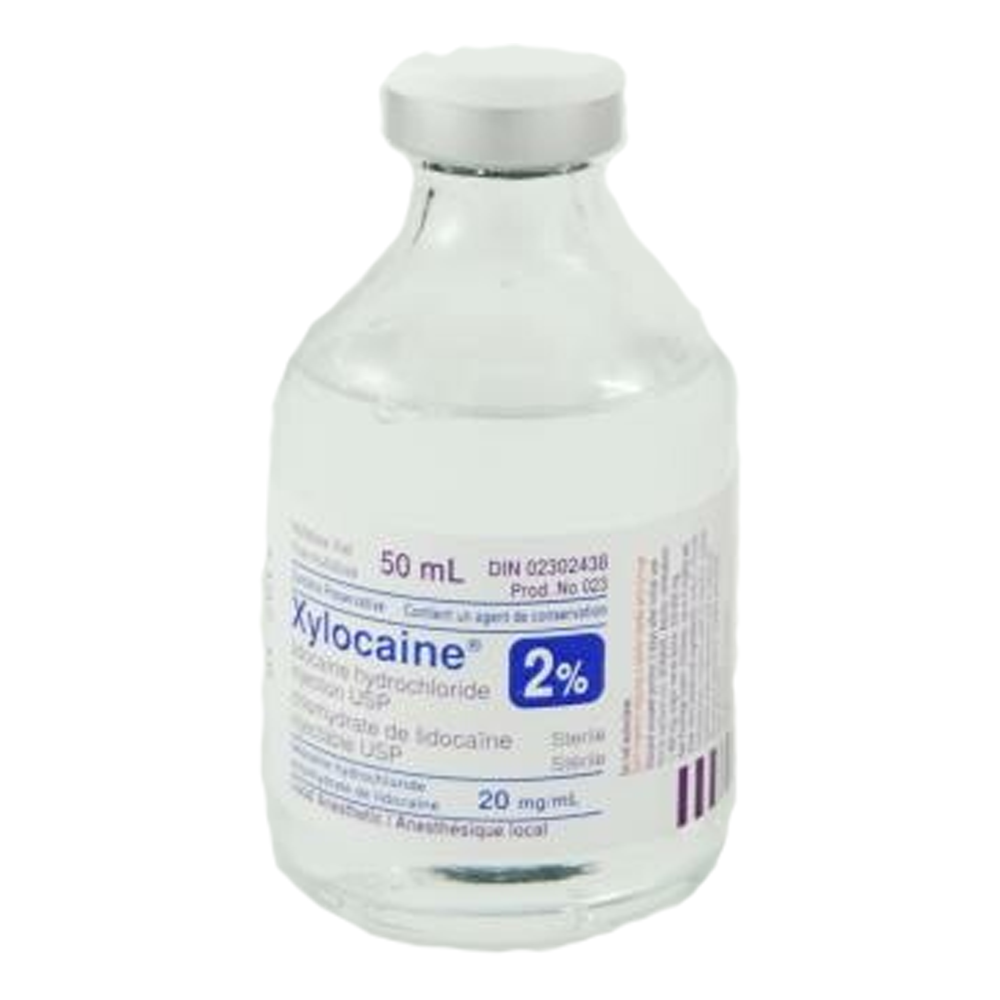 Xylocaine® Local Anesthetic Injection | 2% Plain w/Preservative