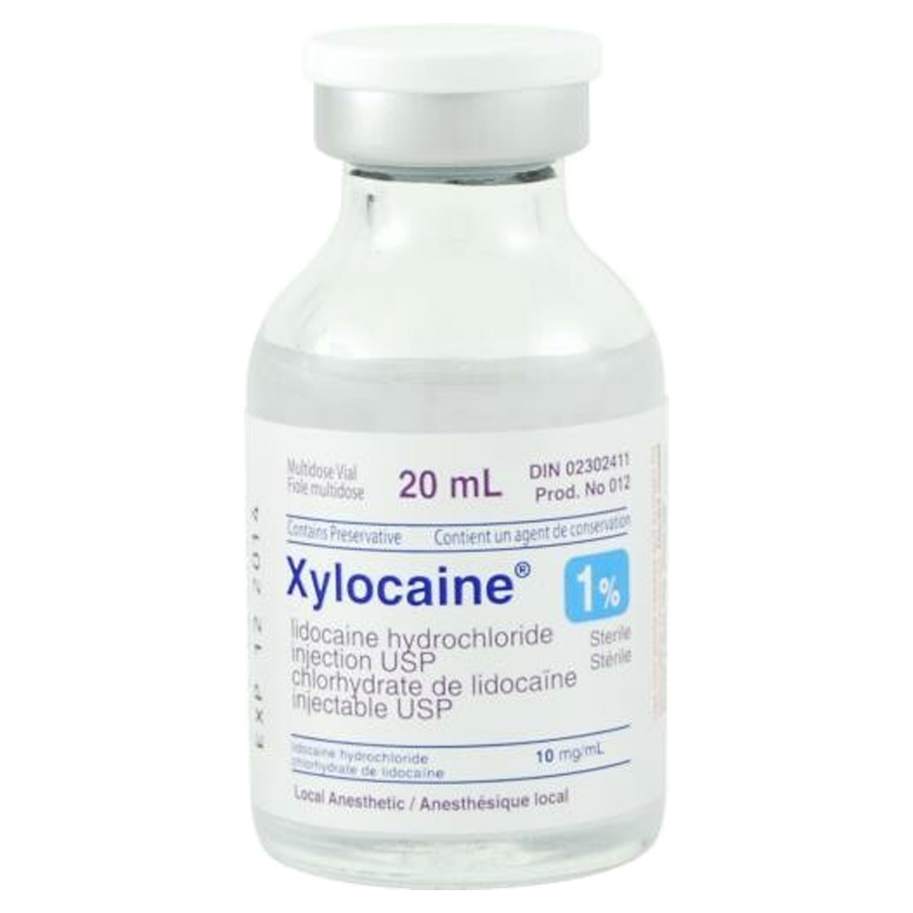 Xylocaine® Local Anesthetic Injection | 1% Plain w/Preservative